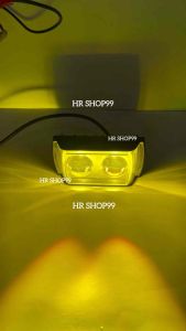 Lampu Tembak Sorot LED CWL 2 Mata Lensa 4D 30watt Cree Angel Eye Merah biru