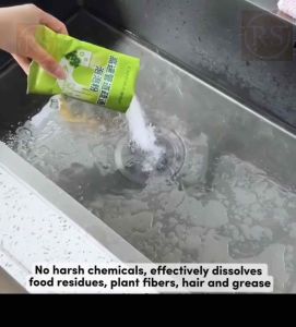 ❤️260g Strong Drain Cleaners ❤️ Drain Wash Basin Pipe Dredging Agent Cleaning Powder Kitchen Water Sewer Toilet Cleaning