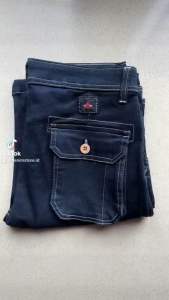 Celana Pendek Pria Cargo Melar Jeans Denim Jogger - Comfort Stretch Short Pants