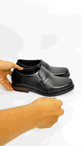 SEPATU PANTOFEL PRIA KULIT FORMAL SLIP ON