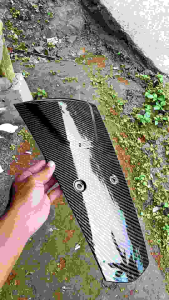 COVER FRONT DASI DEPAN HONDA STYLO 160  DASI DEPAN STYLO 160 CARBON WTP HITAM  DASI FRONT CARBON STYLO 160