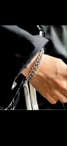 Celinewey New Fashion High Quality Titanium Steel Men Bracelet Birthday Gift - 338B