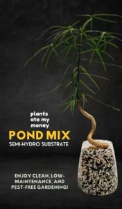 PAMM POND MIX – Advanced Substrate Made for Semi-Hydro Plants | Mineral Hydroponic Substrate | Engineered Root Structure