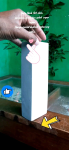 Asahan pisau asli batu alam ukuran 20x6x4cm grit 1000 sedikit kasar