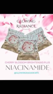 FDA Approved: Glowing Radiance Cherry Blossom Brightening Plus Niacinamide Soap - w/ Sakura Extract