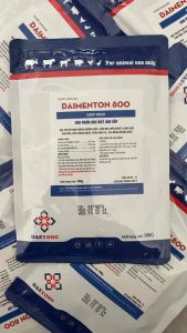 1 Gói Daimenton 100g Phòng Và Xử Lý Ký Sinh Trùng Đường Máu Đầu Đen (kén ruột)  Sưng Mắt Cầu Trùng Phù Đầu Phân Máu Trên Gà Ngan Vịt Cút