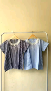 BLOUSE WANITA OVERSIZE KEKINIAN KOREAN STYLE KATUN PREMIUM LD.116CM