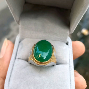 Cincin Batu Giok Taiwan Original Stone