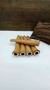 once pipa klokotan kayu Cendana wangi model S minimalis B138