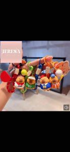 【TERESA】A241 Rantai Kunci Sukan Kapibara | Capybara Sports Series Keychain | 水豚运动系列钥匙扣
