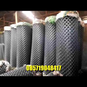 KAWAT HARMONIKA GALVANIS ANTI KARAT 1 ROLL PANJANG 15 METER TINGGI 150 CM LUBANG 5X5 CM