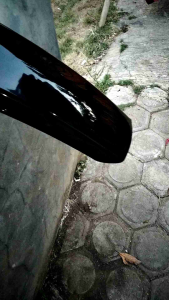 SPAKBOR DEPAN WIN-100 SEMI TRAIL HITAM+BRAKET BESI TEBAL