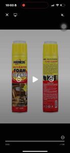 Herios Multi-Purpose Foam Cleaner – All-in-One Powerful Cleaning Spray 650ML