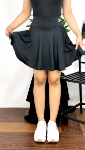 Asila Rok Celana Olahraga Wanita Double Inner Mini Belly Dance Korean Style