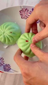 【MR MAKAN FOOD 好味美食】Pandan Kaya Bao 斑斓加央包 6pcs/pack 6粒 | FROZEN Dim Sum Pau Dessert Dishes Dimsum Fresh 新鲜冷冻点心包点糕点甜点甜品小吃 | Traditional Handmade 传统手工古早味 | 流口水 Lao Hao Sui TASTE | Delicious 美味