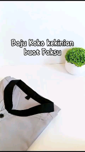 Baju Koko Kurta Dewasa Long Sleeve Agam Lengan 3/4 Baju Muslim Pria Dewasa