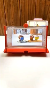 Pembesar Layar Hp Kaca Pembesar Layar F3 3D HD Handphone Stand Hp Pandawajayaacc