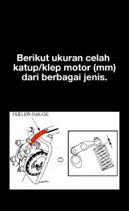 Kunci Stel Klep Motor 3 pcs Paket servis klep motor universal