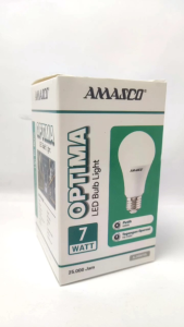 Bohlam Lampu GARANSI 1 TAHUN 7 Watt AMASCO OPTIMA/Lampu LED 7wat super terang GARANSI 1 TAHUN OPTIMA