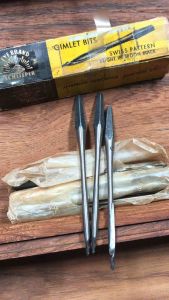 GIMLET BITS ดอกสว่านตราตา ดอกสว่านข้อเสือ เบอร์5 รุ่นเก่า ตราตา แท้ Made in Germany เป็นสินค้าเก่าเก็บหลายสิบปี เป็นสินค้ามือ1 แท้ ของเยอรมัน