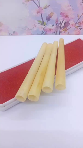 once pipa tulang sapi model bulat lentik kristal A561