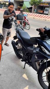 BAGA phượt lắp xe Winer v1 tặng kèm xốp bọc gác tay khi mua bộ có gác tay