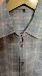 Kemeja Flanel Romon Original Second Size L