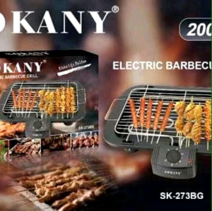 NON STICK SMOKELESS ELECTRIC GRILL BBQ STAINLESS STEEL BARBEQUE ELECTRIC GRILLS