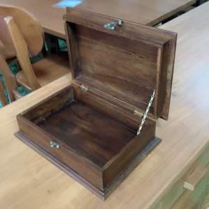 กล่องไม้สักแบบไม่มีขา