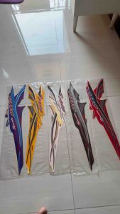 STIKER STRIPING LIS LES BODY MIO SPORTY 2005 2006