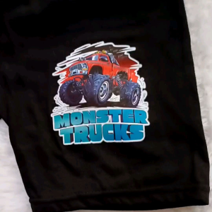 SETELAN ANAK LAKI LAKI MONSTER TRUCK 1 CELANA HITAM BAHAN PREMIUM / SETELAN ANAK LAKI LAKI USIA 0-10 TAHUN / BAJU ANAK LAKI LAKI / SETELAN ANAK LAKI LAKI