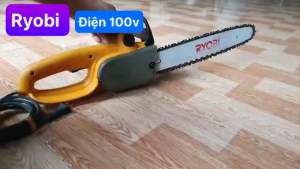 Máy cưa xích RYOBI - hàng bãi Nhật dùng điện 100-110Volt 1150W