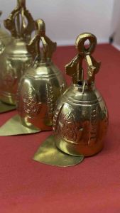 ระฆังทองเหลือง ระฆังลายใบโพธิ์ ระฆังใบโพธิ์