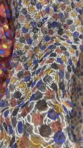 Kain organza bordir antik (harga per 1/2m)