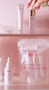 Ryx UA Rescue Set Lightening Trio (Toner Mist Serum) (Authentic Authorized RyxSkin Sincerity Seller) Underarm Whitening for Dark Armpits Body Odor Glycolic Acid Ryx Body ryx skincerity