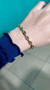 Xp.id - Gelang Rantai Titanium Wanita Casual Anti Karat