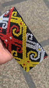 peci manik khas dayak  songkok manik  dari ukuran 5.6.7.8.9.10.11