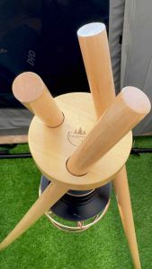 เสาตะเกียงไม้แคมป์ปิ้ง Camping Day