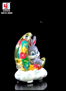 NEW MOON RABBIT TOY WITH LIGHTING AND SOUND