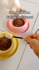 TEMPAT MAKAN KUCING - SINGLE BOWL ANTI SEMUT《KODE#8》