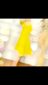 Dress Jumbo LD 130cm Bahan Kringkel Polos Lengan Pendek Rempel Model Susun