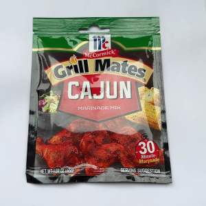 McCormick Grill Mates Cajun Marinade Mix 45g - 30 Minute Marinade