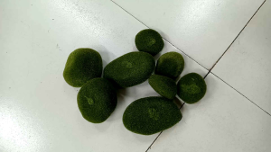 Artificial Green Moss Rock Stone 8pcs per Pack