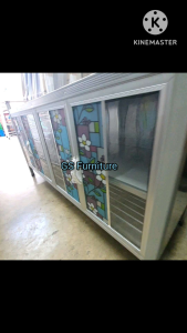 GS Furniture ตู้กับข้าว 2 ชั้น ตู้วางเตาเเก๊ส ตู้วางไมโครเวฟ ตู้อลูมิเนียมกว้าง 150x85x45 ซม. ให้สัมผัสกับข้าวสีขาว กำหนดในการสร้างระบบที่ร้าน