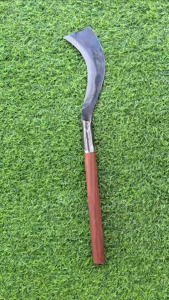 มีดตัดอ้อยจิ๋ว ราวิน ด้ามไม้เค็ง สันหนา 2 มิล ใบมีดคม ด้ามไม้แข็งแรง ด้ามจับพอดีมือ ใส่ด้ามพร้อมใช้งาน