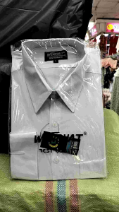(COD)✅KEMEJA POLOS PRIA WARNA PUTIH BERSIH✔️KEMEJA KERJA//KEMEJA FORMAL✔️✔️