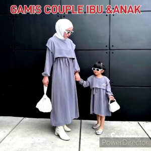 Gamis Couple Ibu & Anak Perempuan Terbaru Custom