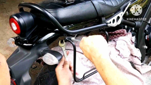 Grab Bar + Left & Right Saddle Bag Bracket (ALL-IN-ONE compatible to all my products )