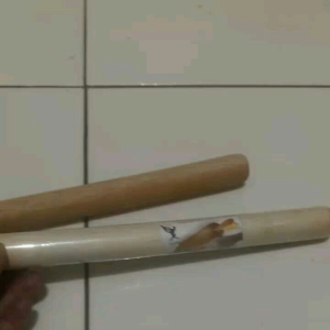 Rolling Pin Kayu Mini Penggilas Adonan Roti / Kue