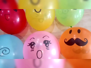 (PART 1) BALON EMOJI LUCU 12 INCH / BALON LATEX MOTIF EMOJI WARNA WARNI / BALLON EMOTICON - 1PCS / BLE-7835